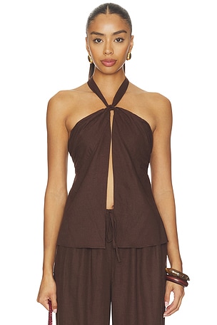 Kai Linen Top Tularosa