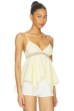 Tularosa Madeyln Top in Yellow