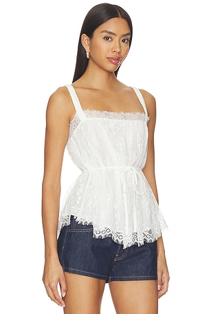 Tularosa Leanna Top in Ivory