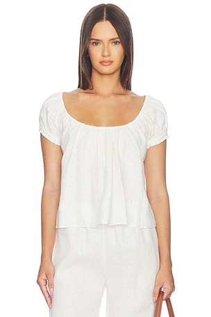 Wilma Linen Top Tularosa