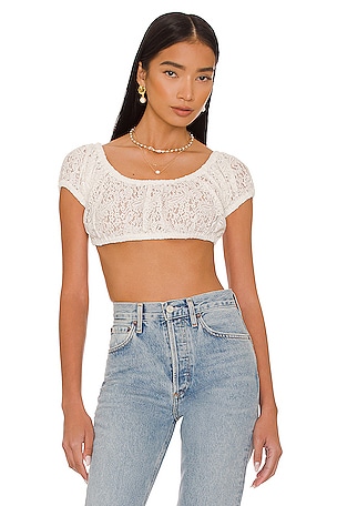 Guinevere Crop Top Tularosa
