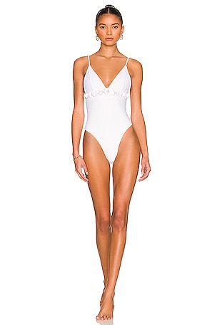 TAVIK Swimwear Roan One Piece in Tapioca | REVOLVE