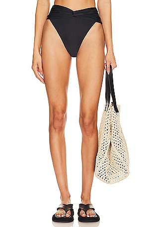 AsYou mix & match v front high waist bikini bottom in black - ShopStyle Two  Piece Swimsuits