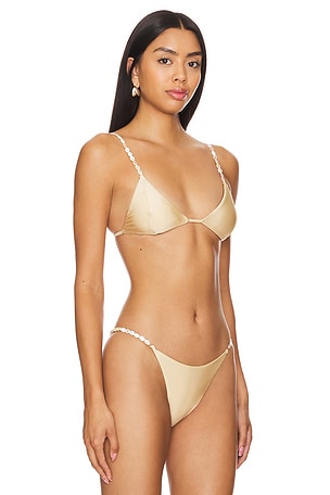 Tularosa Estelle Top in Beige. Size XXS. Also