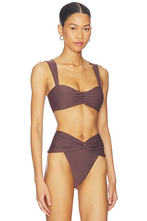 Tularosa Mirella Top in Brown