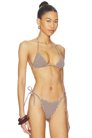 Tularosa Brigitte Top in Brown