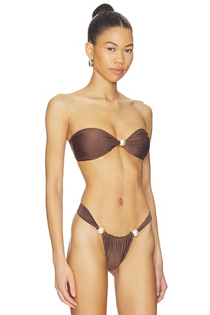 Tularosa Joylin Top in Brown