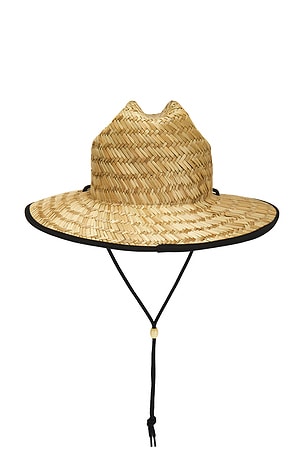 TravisMathew The Patch Straw Hat in Brown
