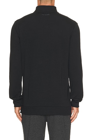 TravisMathew Cloud Quarter Zip Sweater 2.0 in Black. Size XL/1X. Also