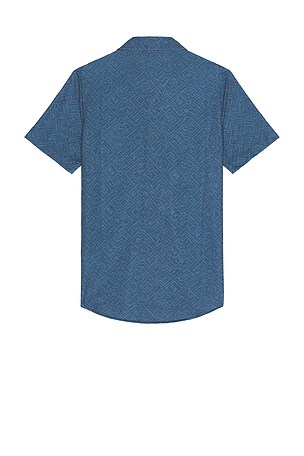 TravisMathew Featherweight Night Shirt in Blue. Size S. Also