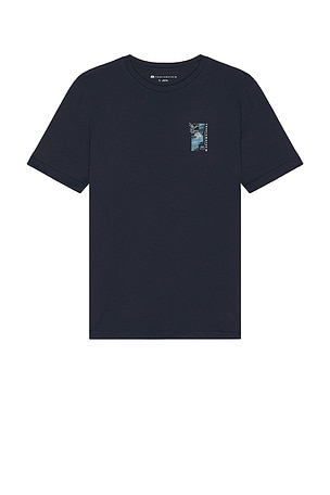 TravisMathew Best Trip Yet Tee in Navy. Size S. Also