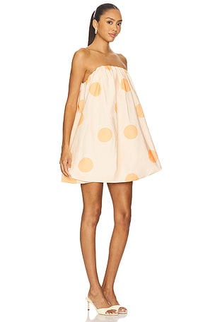 The Wolf Gang x REVOLVE X Revolve Gaia Bubble Dress in Cream