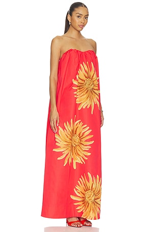 The Wolf Gang Verona Maxi Dress in Red