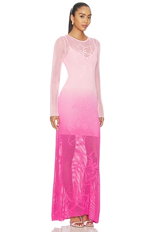 The Wolf Gang Mela Maxi Dress in Multi