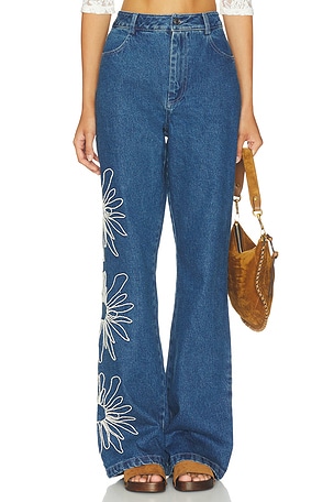 Amana Denim Flare Jean The Wolf Gang