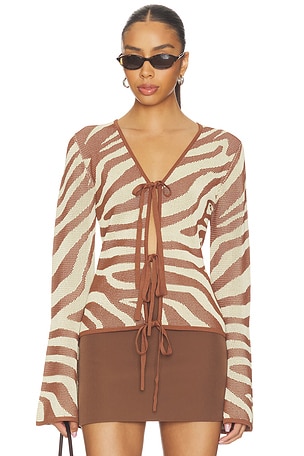 Sutton Knit Blouse The Wolf Gang