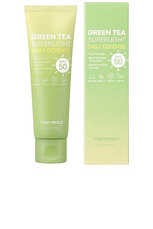 Green Tea Superlight Daily Defense Sun Screen SPF 50 TONYMOLY