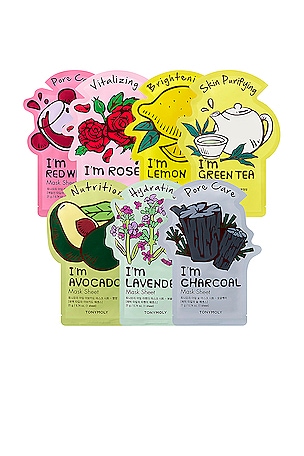 MASQUE VISAGE I'M 7 DAYS SHEET MASK SET TONYMOLY