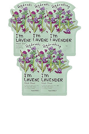 ТКАНЕВАЯ МАСКА I'M LAVENDER SHEET MASK TONYMOLY