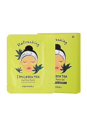 I'm Green Tea Gel Eye Mask 5 Pack TONYMOLY