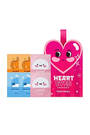 LOT DE MASQUES POUR LES YEUX HEART EYES EYE MASK ORNAMENT SET TONYMOLY