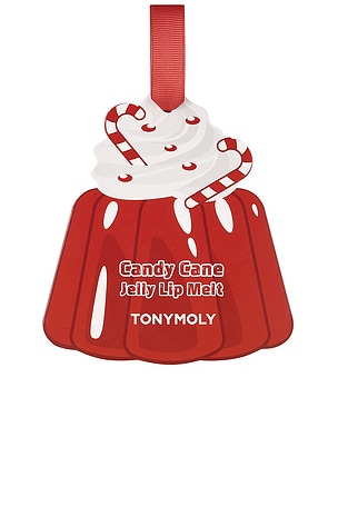 БАЛЬЗАМ ДЛЯ ГУБ JELLY LIP MELT ORNAMENT IN CANDY CANE TONYMOLY