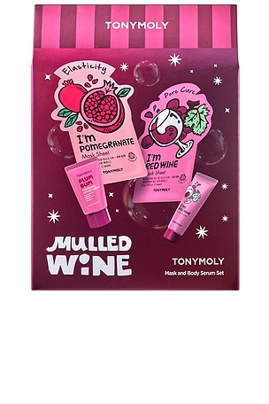 TONYMOLY Mulled Wine Skincare & Hand Cream Set in Beauty: NA