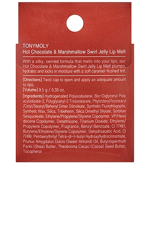 TONYMOLY Hot Chocolate Marshmallow Swirl Jelly Lip Melt