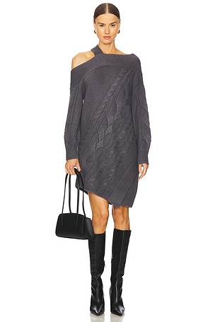 Salem Oversized Knit Dress AMUR