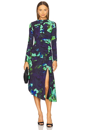 Milani Printed Midi Dress AMUR