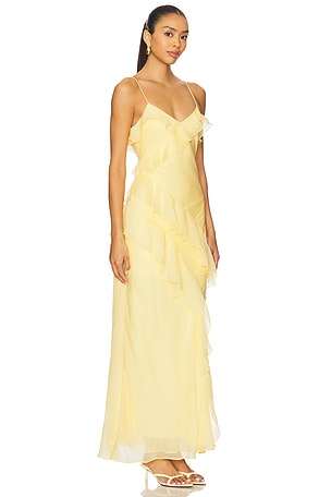 AMUR Sophia Gown in Yellow