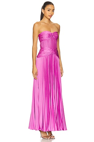 AMUR Del Gown in Mauve. Size 8. Also