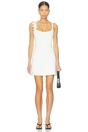 Deedra Floral Knit Midi Dress AMUR