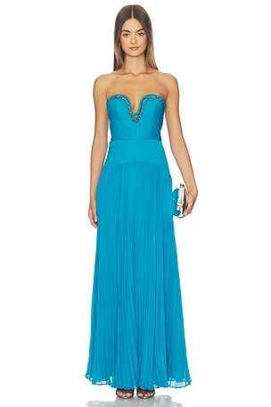 Fiora Pleated Dress AMUR