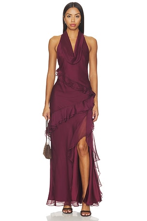 Marisol Cowl Neck Gown AMUR