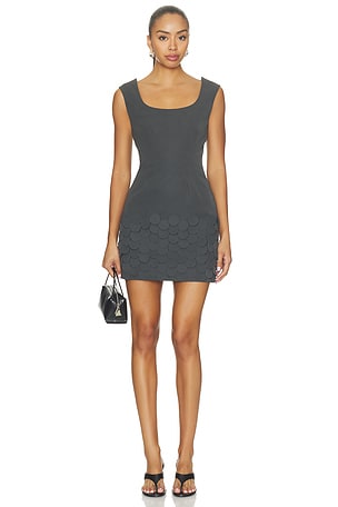 Mela Suede Mini Dress AMUR