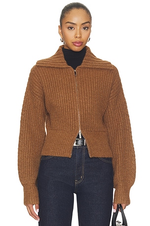 Emery Cable Knit Top AMUR