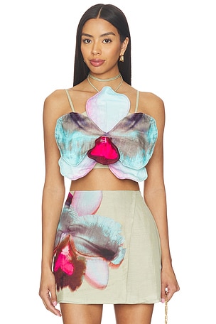 Maisie 3d Orchid Top AMUR