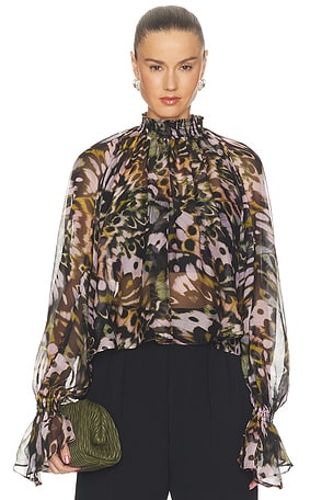 Kellen Chiffon Top AMUR