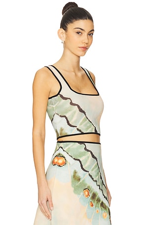AMUR Kendra Top in Green