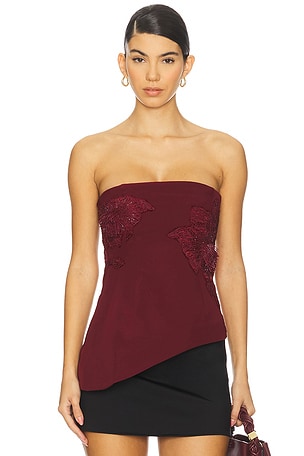 Ardell Beaded Floral Top AMUR