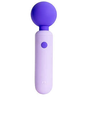 Unbound Dex Compact Wand Vibrator in Violet & Opal