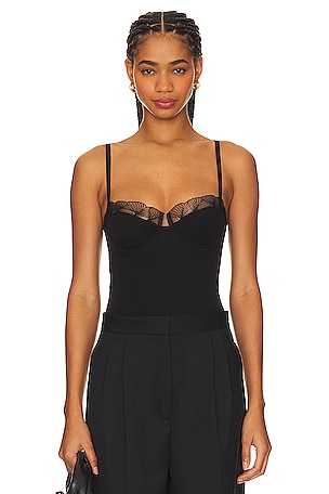 WeWoreWhat Lace Cami in Black