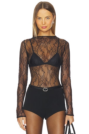 Body Electric Bodysuit Black Undress Code