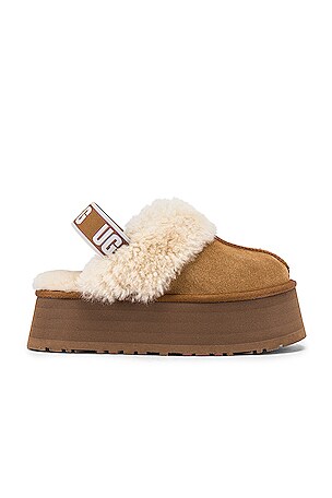 UGG Funkette Slipper in Chestnut | REVOLVE 