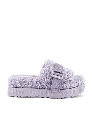 UGG Fluffita Slide in June Gloom REVOLVE