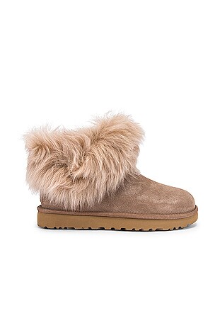 Classic Mini Fluff Collar Bootie