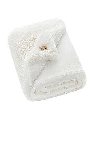 UGG Home Corben Throw Blanket in White