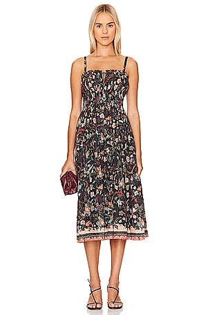 CP SHADES Elyse Floral Dress in Navy Floral
