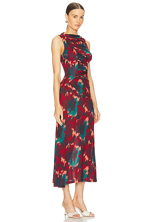 Ulla Johnson Livia Dress in Burgundy